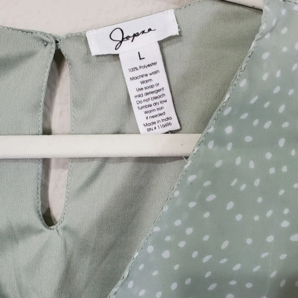 Light Green Sage Dress - Picture 4 of 6